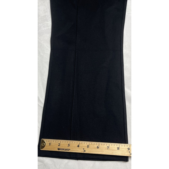 Madewell Knit Kick Flare Ponte Pants Womens XL High Rise Stretch Black Pull On - Picture 6 of 9